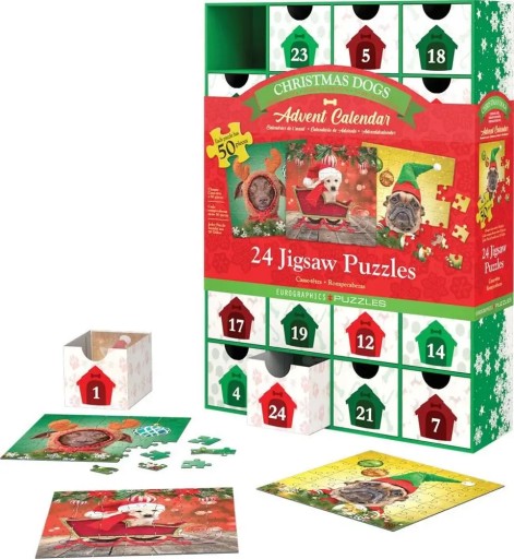 Eurographics kalendarz adwentowy 2022 puzzle chris