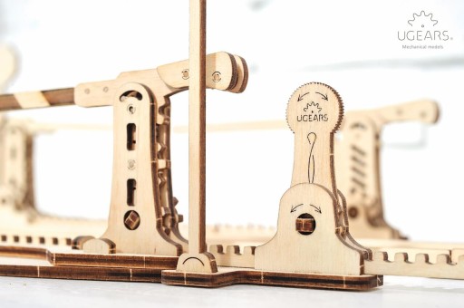 UGears Rails puzzle 3D