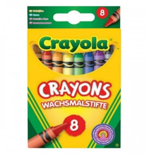 Kredki świecowe Crayola 8 szt.