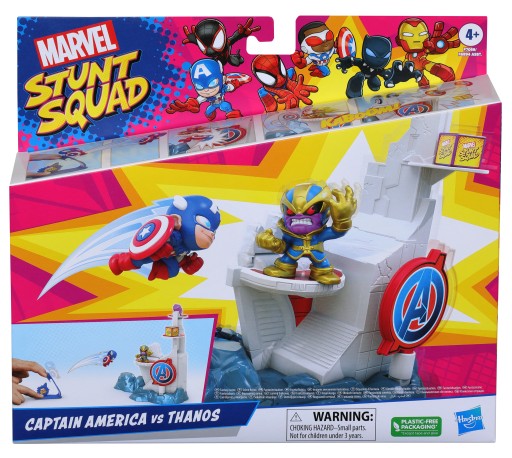 Zestaw Hasbro Avengers F7059 Kapitan Ameryka vs Thanos