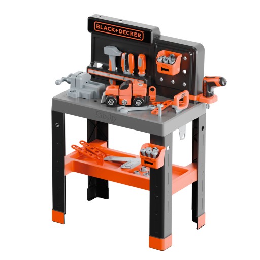 WARSZTAT Bricolo Center Black & Decker 95 akc zestaw Majsterkowicza Smoby