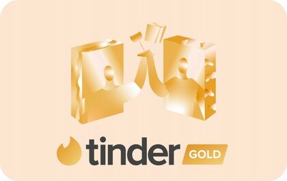 Zdjęcie oferty: Karta podarunkowa Tinder Gold – 1 miesiąc
