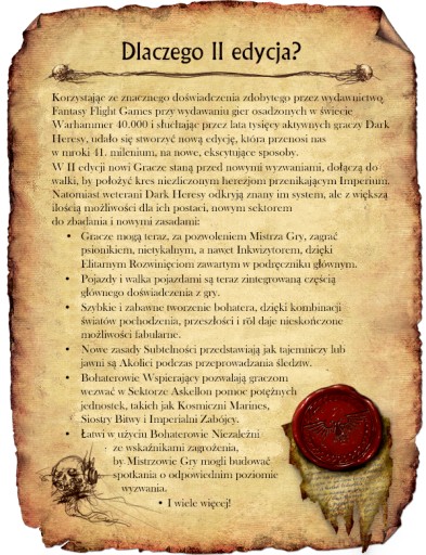 Dark Heresy 2ed (edycja polska)