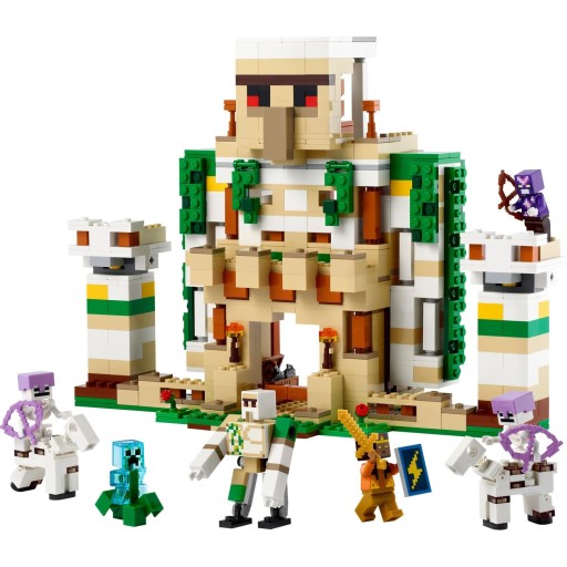 LEGO Minecraft 21250 Forteca żelaznego golema