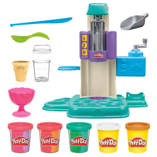 Play-Doh ciastolina zestaw zakręcona lodziarnia Hasbro G0028