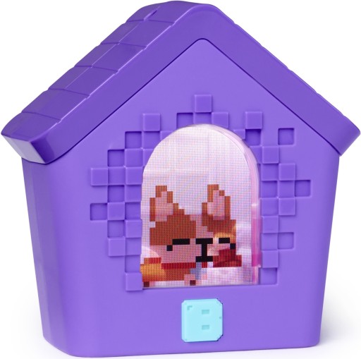 Zabawka interaktywna Spin Master Bitzee Doghouse fioletowy
