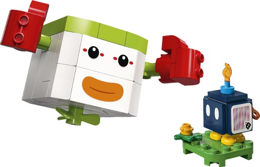 LEGO Super Mario 71396 Zestaw rozszerzający Samochód klauna Bowsera Jr.