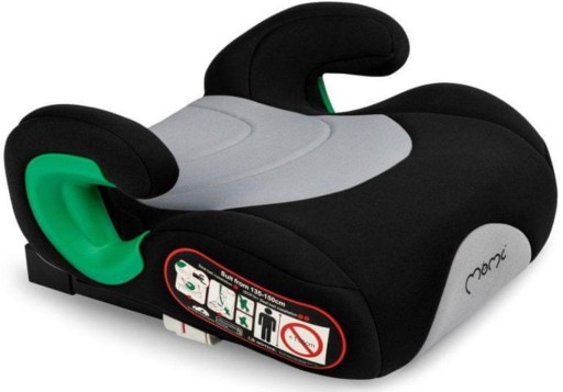 Podstawka samochodowa MoMi VENKO szara ISOFIX z podłokietnikami