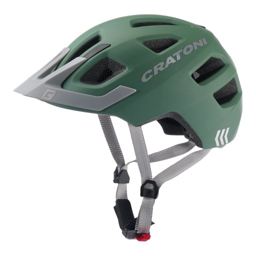 Cratoni Kask Dziecięcy Maxster Pro - szałwia Mat., Rozmiar S (48-53cm)