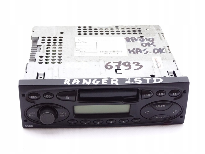  Radio Player Factory Ford Ranger Ii Visteon 0R Code ➯ repuestos usados ​​online