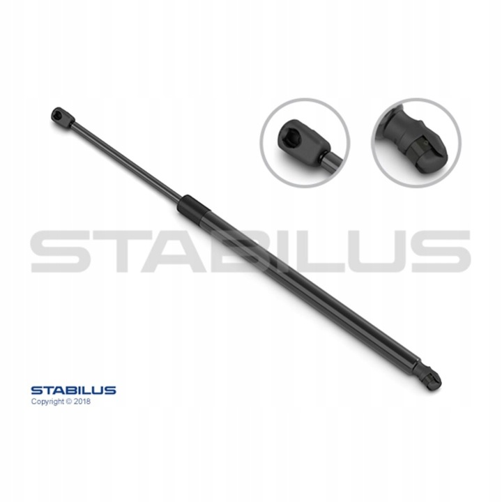 Stabilus 289939 spring gas, cover chambers engine