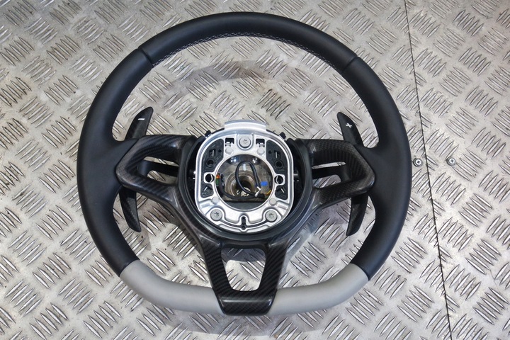 Steering wheel carbon leather mclaren 570s r157