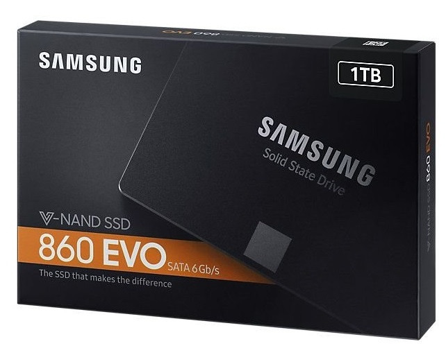Диск ssd samsung 860 evo 1tb 2,5