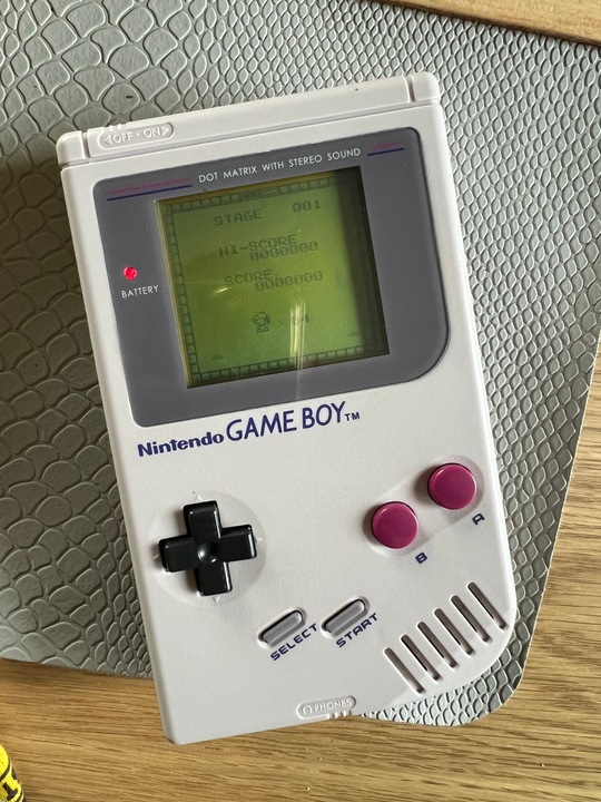 Nintendo Switch Nintendo DMG-01 Nintendo Game Boy Original DMG-01 1989 W/＋5 Games (SFC/SNES