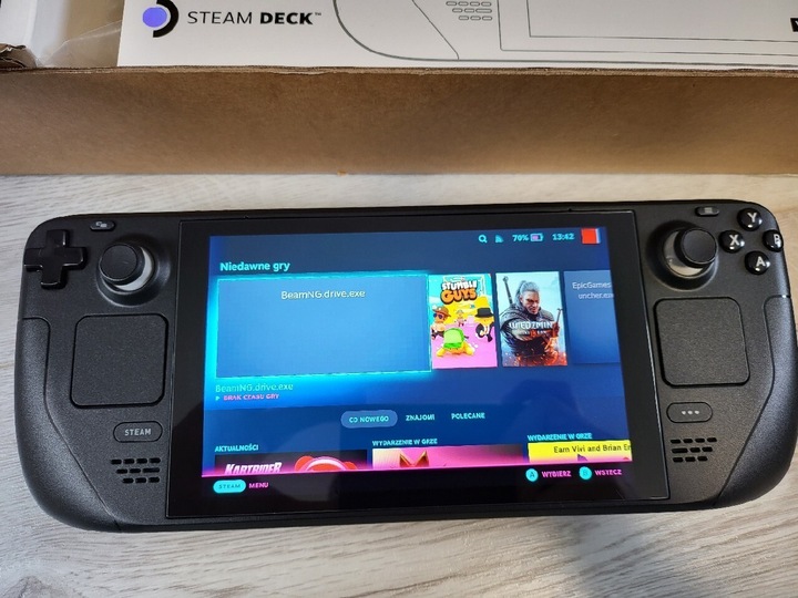 steam deck 64gb sandiskカード付き Steam deck 64gb - купить в DARSTAR