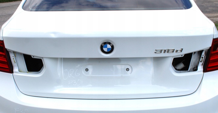 Кришка багажника з заду задня вmw f30 300, фото