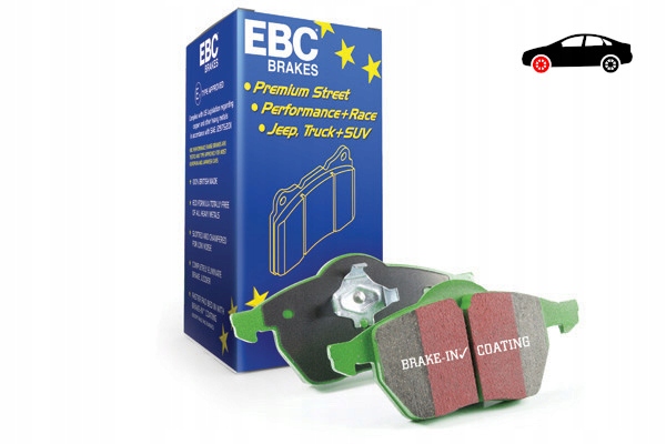 Ebc dp61830 комплект колодок гальмівних, гальма дискові, фото