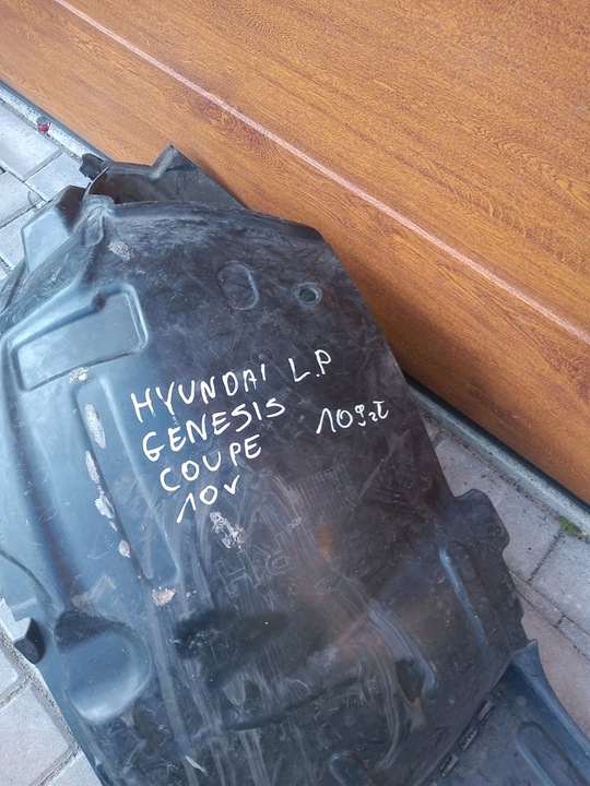 Підкрилок hyundaі genesіs купе лівий передній 10r, фото