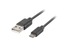 USB kábel - microUSB typ B Lanberg 0,5 m