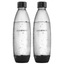 Lahve SodaStream Fuse 2x1L černé do myčky nádobí