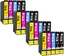 Atrament AQMI Tusze-do-drukarki-T0711-711-0711-EPSON-x20-XL pre Epson čierna (black), červená (magenta), modrá (cyan), sada, žltá (yellow)