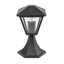 Stĺpik na osvetlenie Rabalux E27 29 cm čierny