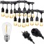 zahradna svetelna girlanda 15 m x 15 led ziaroviek ip65 s celorocnou retazou