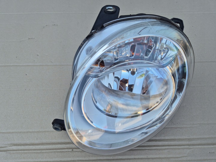 Fiat 500 lampa lewa.2007-2015 .Reflektor.DEPO