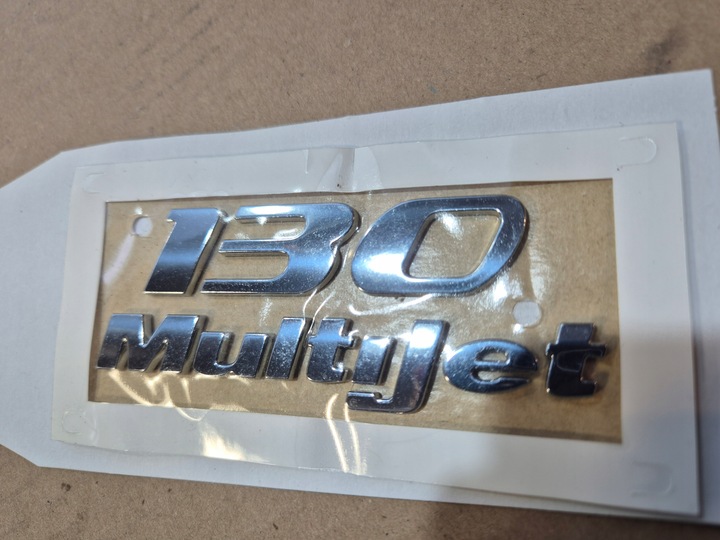 Fiat Ducato nowy emblemat.Napis na bł.130 Multijet