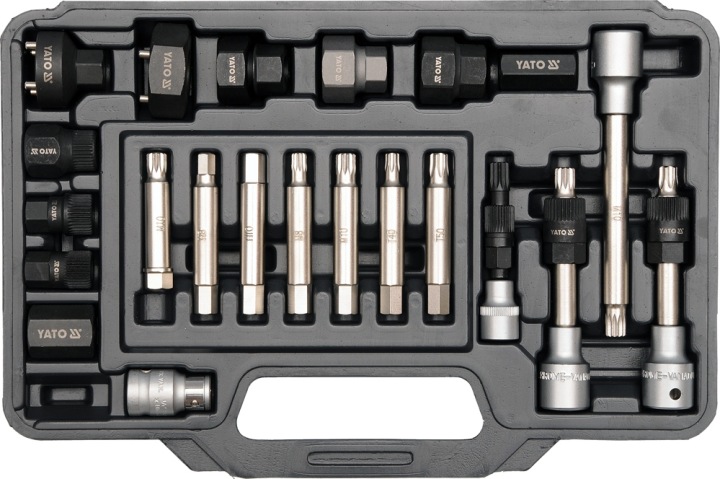 KIT CLÉS VERS ALTERNATEUR AVEC EMBRAYAGE 22 CZ