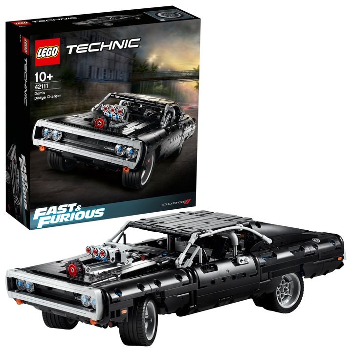 LEGO Technic Dom's Dodge Charger 42111nuotrauka 3