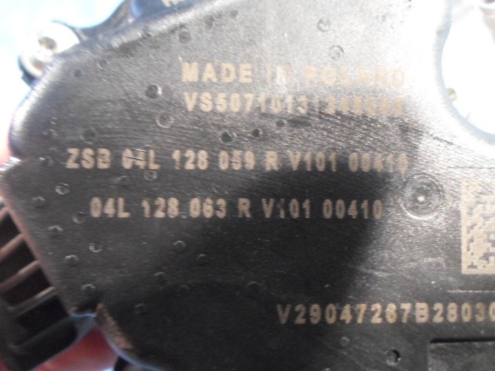 VW AUDI SEAT SKODA TDI PAPILLON DES GAZ 04L128063R