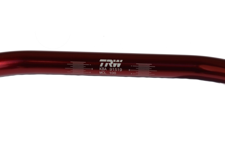 TRW LUCAS VOLANT ALUMINIUM 22MM SUPERBIKE COULEUR ROUGE ANCIEN CODE M