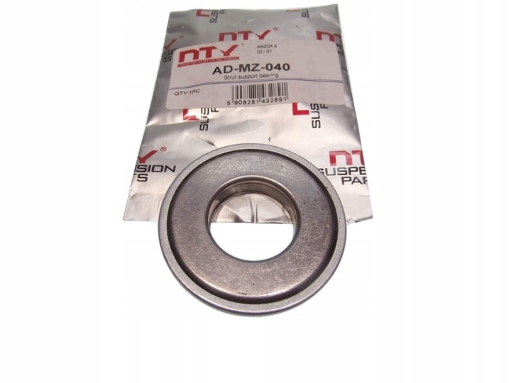 AD-MZ-040 NTY ROULEMENT SUPPORTS AMORTISSEUR MAZDA 6 GG/GY 02-07, MAZDA 6 M