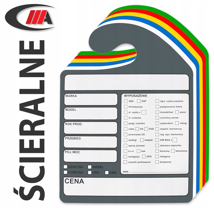 SUJECIÓN KOMISOWA SCIERALNA COLORADO 10+MARKER 