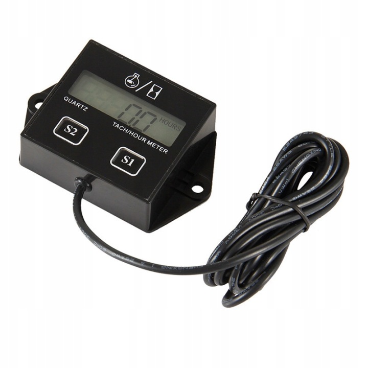 COMPTEUR HEURES MOTEUR DISTRIBUTION TRAVAIL MOTEUR MOTOCYCLETTE QUAD COMPTE-TOURS RESET