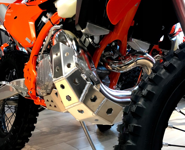 KTM HUSQVARNA 2T 2019-2017 PROTECTION DYFUZORA MOTEUR