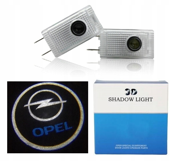 DIODO LUMINOSO LED LOGOTIPO PROYECTOR DE PUERTA HD 3D OPEL INSIGNIA 