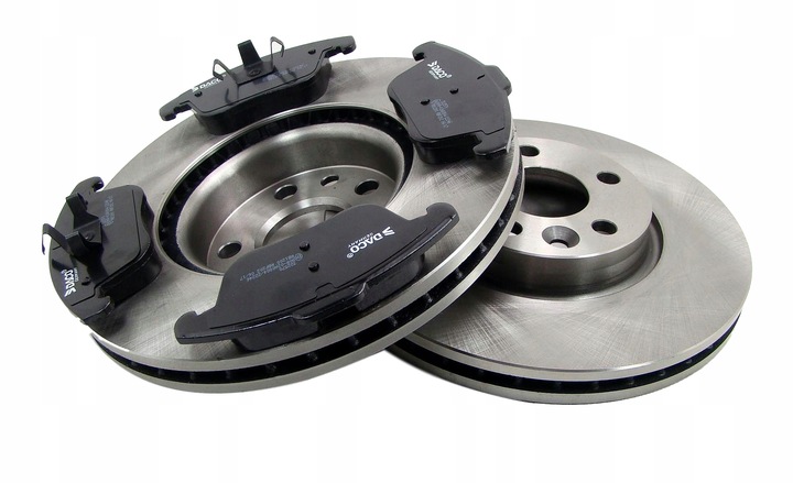 DISCOS 2 PIEZAS + ZAPATAS PARTE DELANTERA PARA FORD MONDEO IV MK4 07-15 