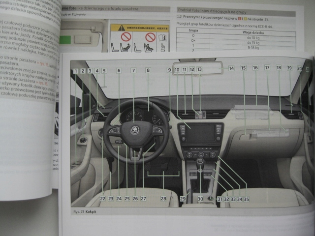 SKODA OCTAVIA 3 2012-2016 LIBRO MANTENIMIENTO COLOR 