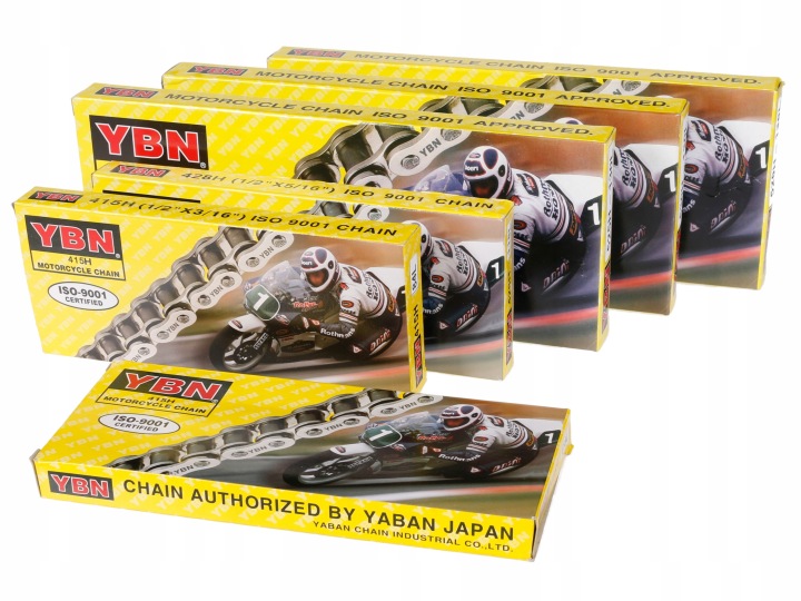CHAÎNE MOTEUR YBN 520/130 MAILLONS MEGA PUISSANT