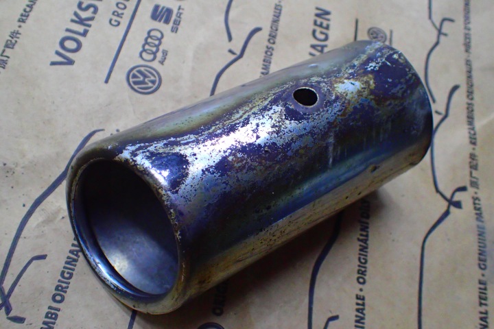 AUDI A3 8V EMBOUT ÉCHAPPEMENT CHROME 8V0253825A