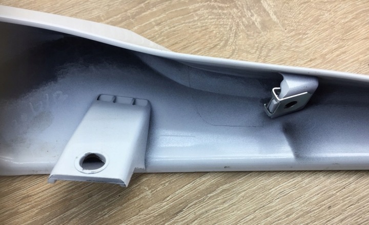 PLASTIQUE DÉFLECTEUR D'AIR ARRIÈRE PLASTIQUE BMW G310R GAUCHE 8556777