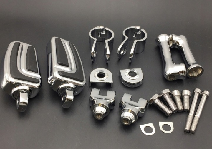 PODNOZKI SPACEROWKI UNIVERSEL CHROME LONG 25MM 1'