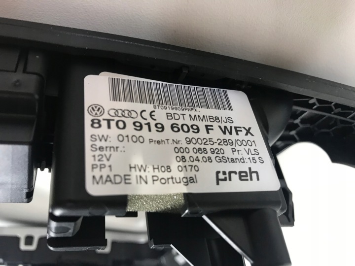 COMPLÈTE NAVIGATION MMI AUDI Q5 SQ5 8R 8T1035666