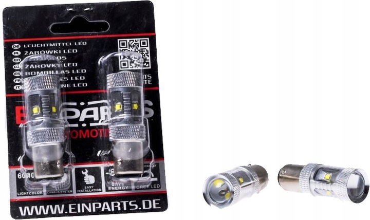 P21/5W 6 CREE DIOPARA LUMINOSO LED PARA CONDUCTOR DE DÍA 30W VW CADDY 3 