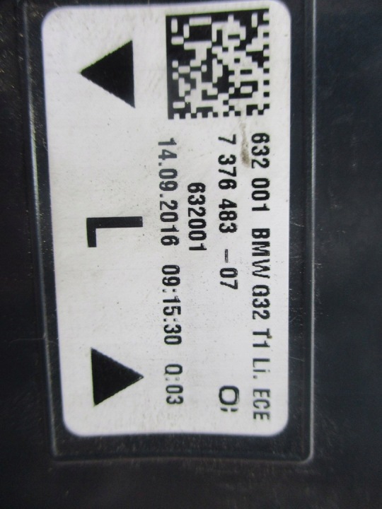 PHARE PHARES BMW 6 G32 GRAN TOURER 7376483 7376484