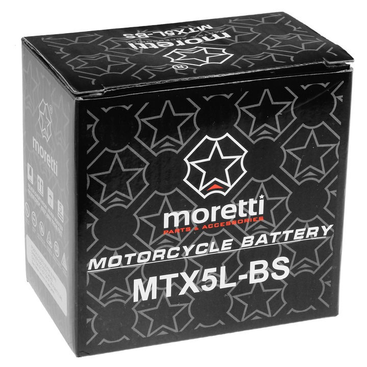 BATERÍA PARA SCOOTER MOTOCICLETA ZELOWY AGM GEL WTX5L MTX5L-BS YTX5L 5AH POTENTE 