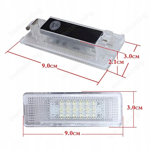 LED ROOF LIGHT BOOT VW GOLF 5 6 7 PASSAT B6 B7 B8 