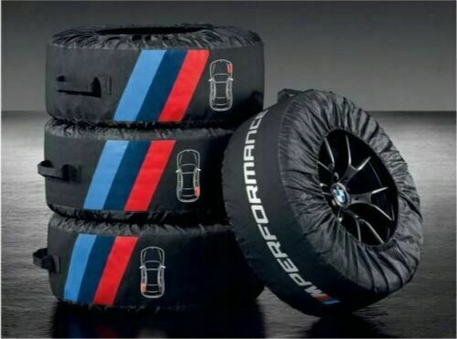 WITH BMW M-PERFORMANCE COVER ON WHEELS 36132461758 